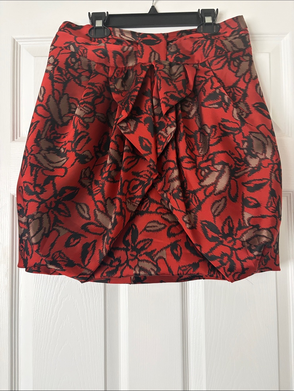 Vintage Anthropologie Floral Bubble Hem Skirt - Brand New Condition